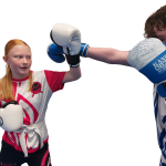 Teenagers Kickboxing At Kane Academy Huddersfield 
