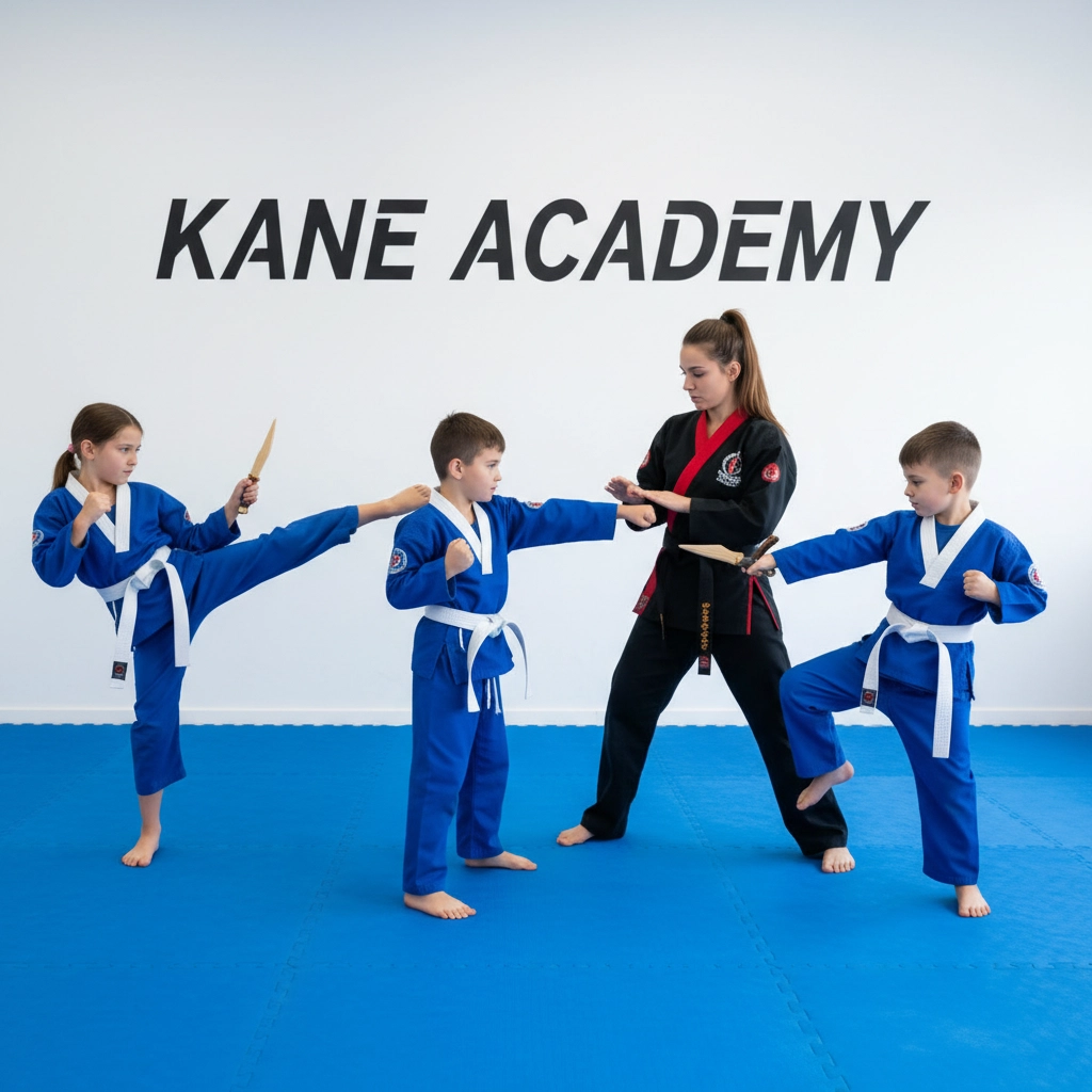 Ninja kids Martial Arts programme at Kane Academy of martial arts west yorkshire